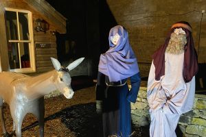 Mary, Joseph and Jesus.